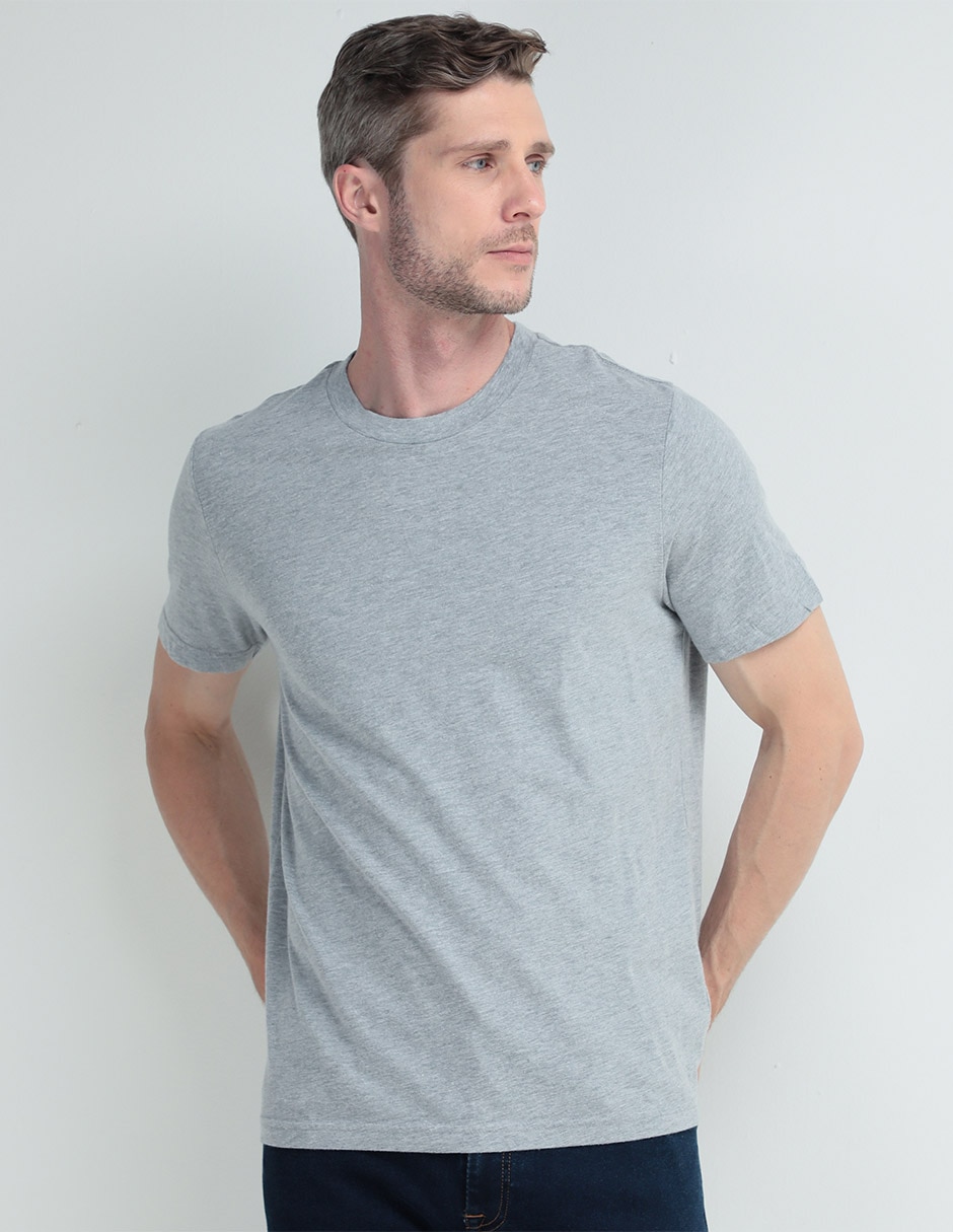 Playera cuello redondo para hombre