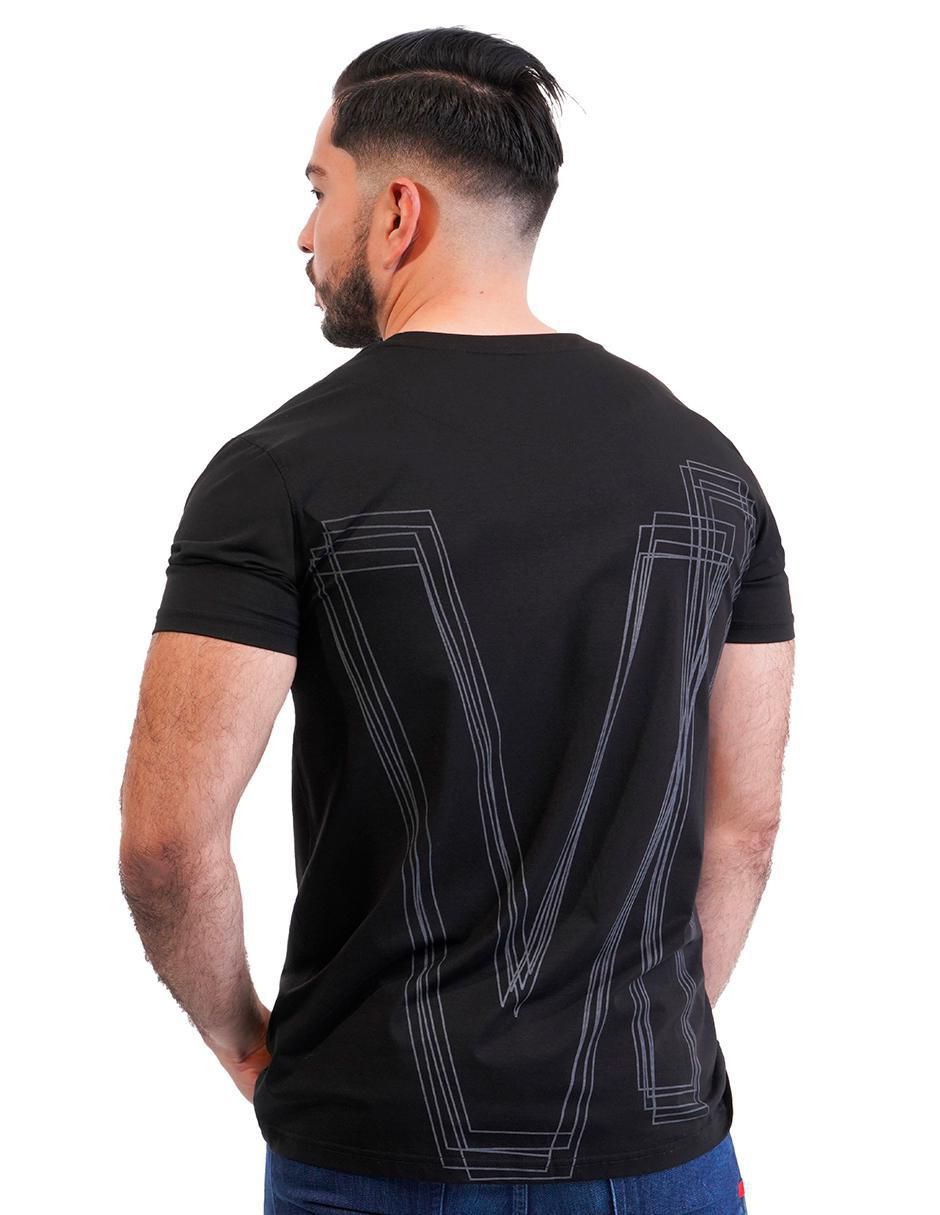 Playera cuello redondo para hombre 2