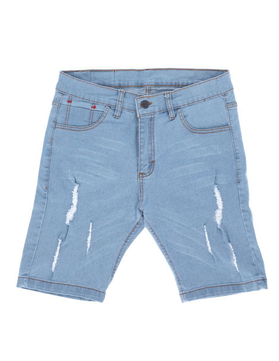 Bermuda de mezclilla para hombre 6