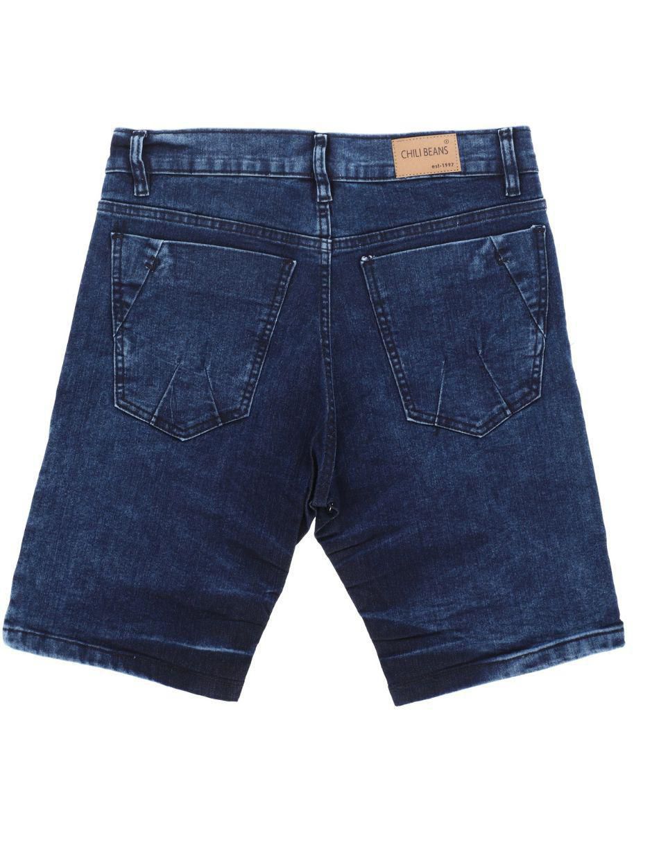 Bermuda de mezclilla para hombre 4