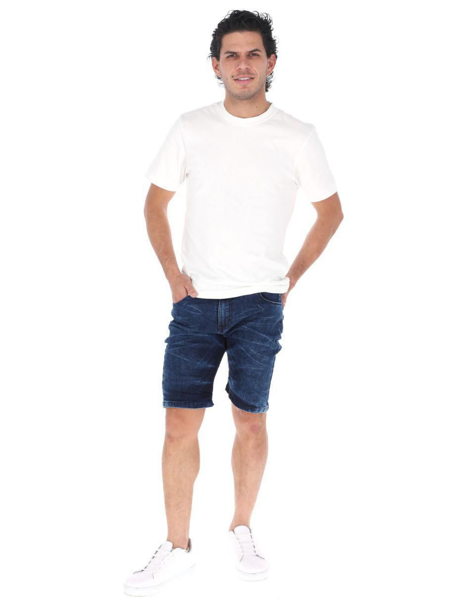 Bermuda de mezclilla para hombre 5