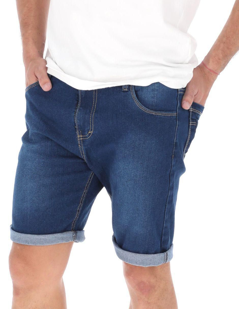 Bermuda de mezclilla para hombre 6