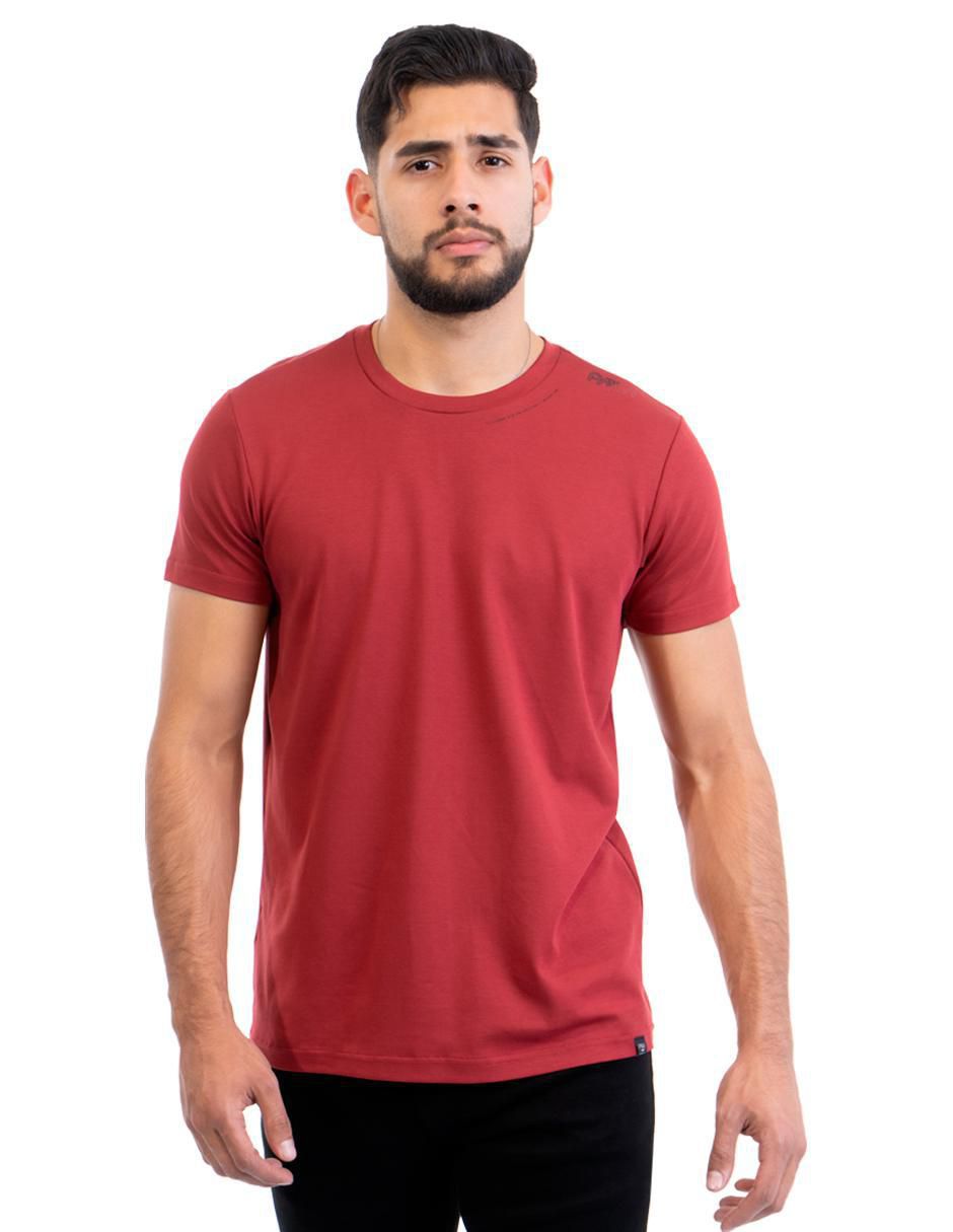 Playera cuello redondo para hombre