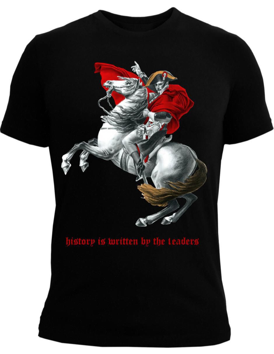 "set playera/playera" marëvnyk alta gama napoleón bonaparte caballo "cuello" redondo "para hombre"
