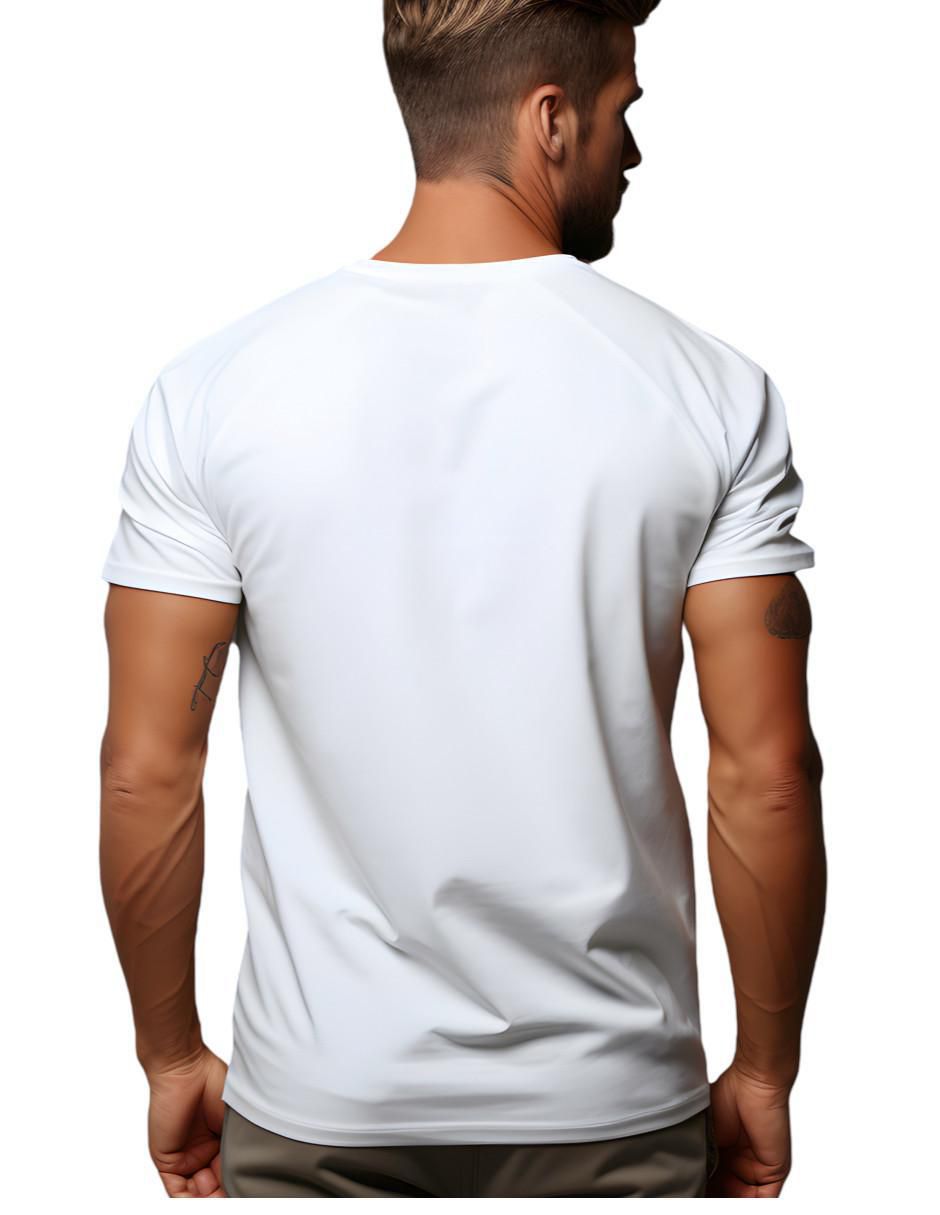 Playera Napoleón cuello redondo para hombre 2
