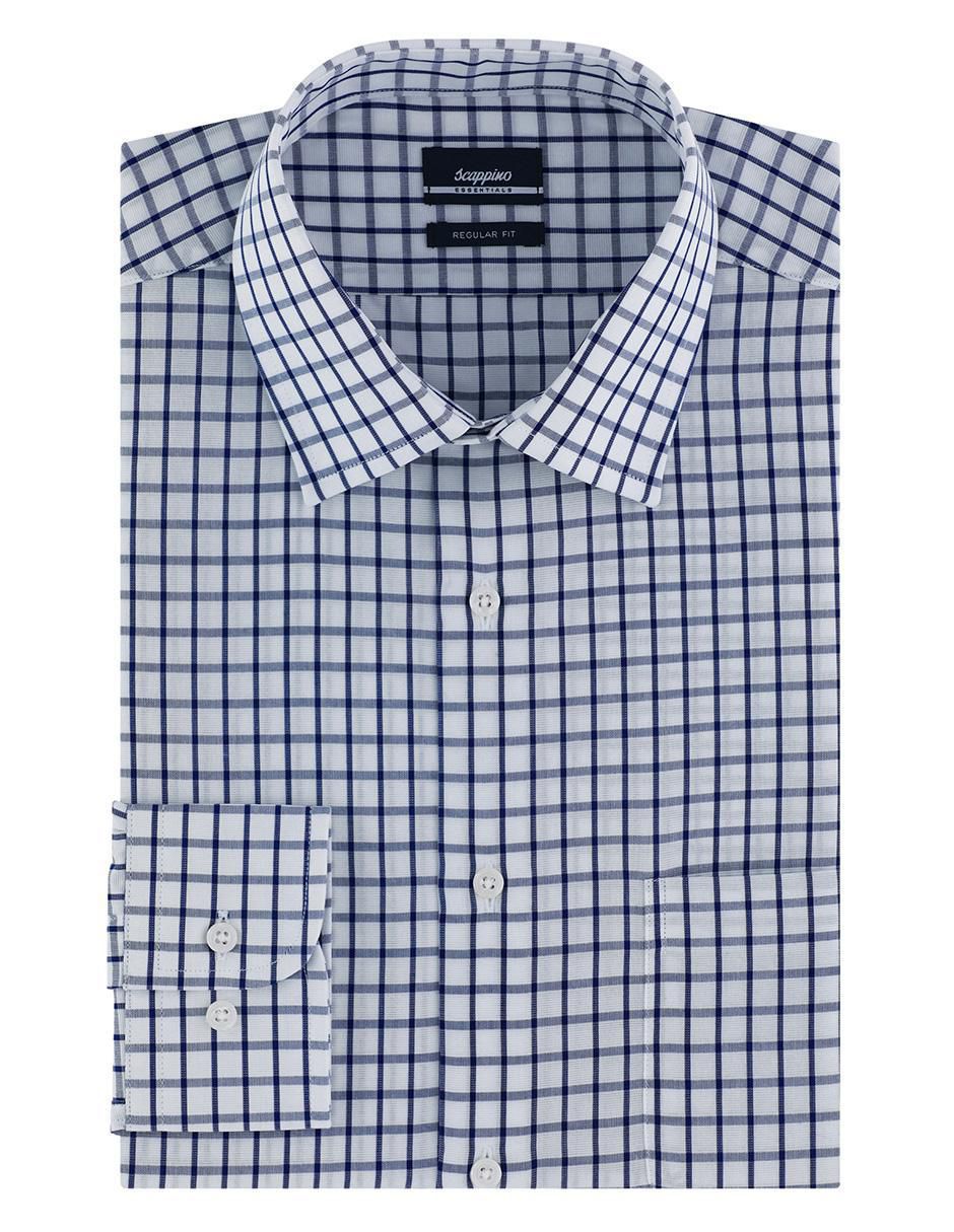 Camisa de vestir de algodón manga larga para hombre 2