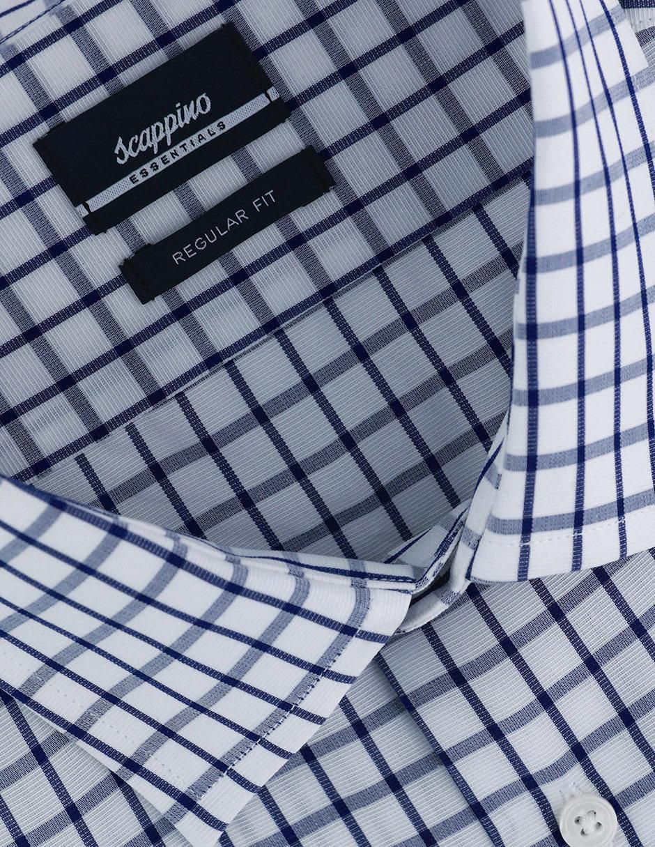 Camisa de vestir de algodón manga larga para hombre 3