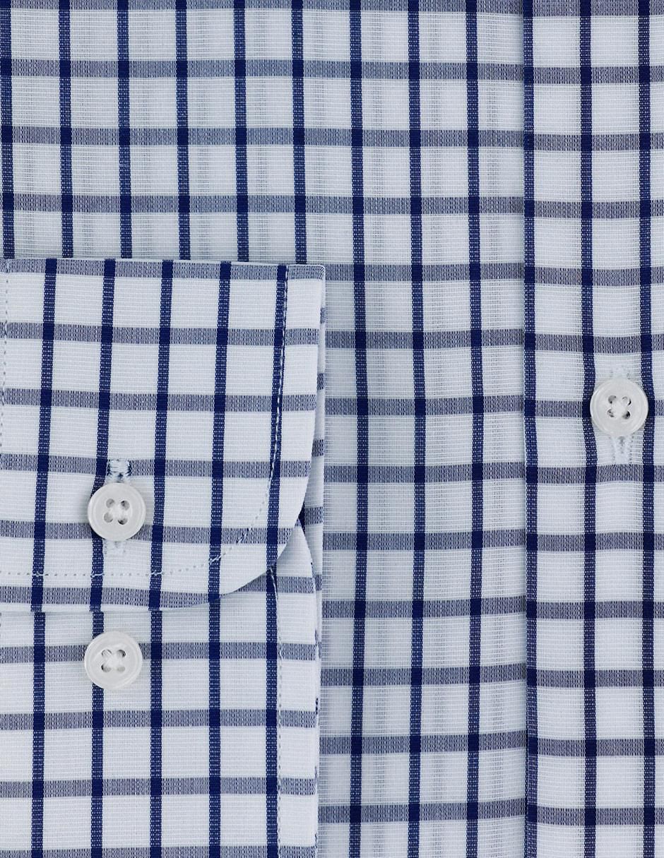 Camisa de vestir de algodón manga larga para hombre 4