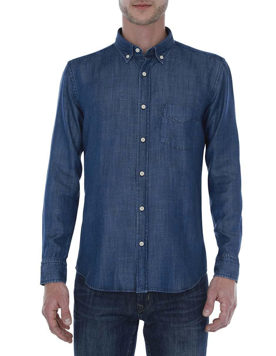 Camisa casual manga larga para hombre Camisa casual manga larga para hombre