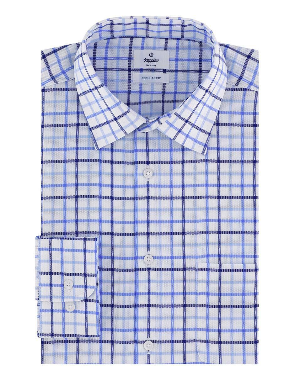 Camisa de vestir de algodón manga larga para hombre 2