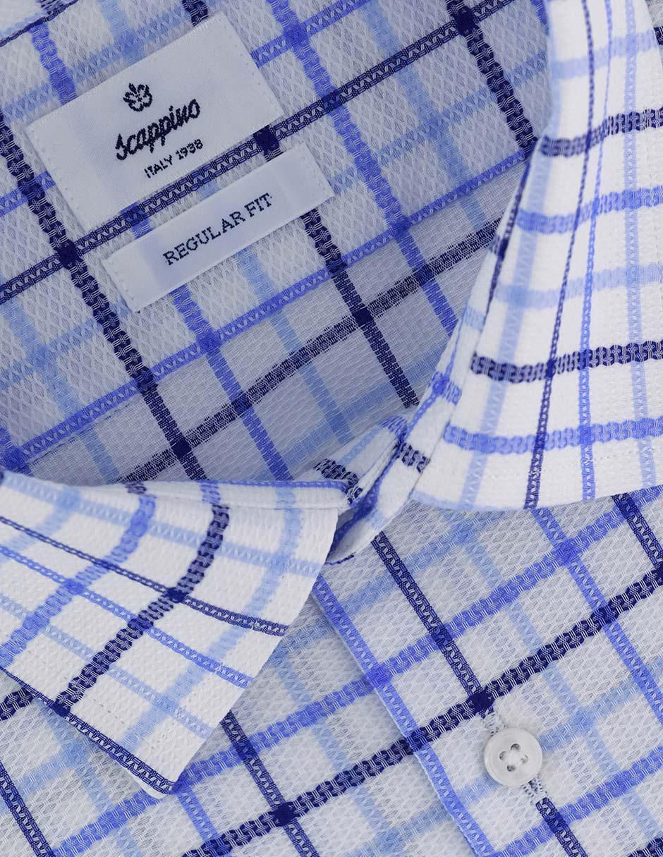 Camisa de vestir de algodón manga larga para hombre 3