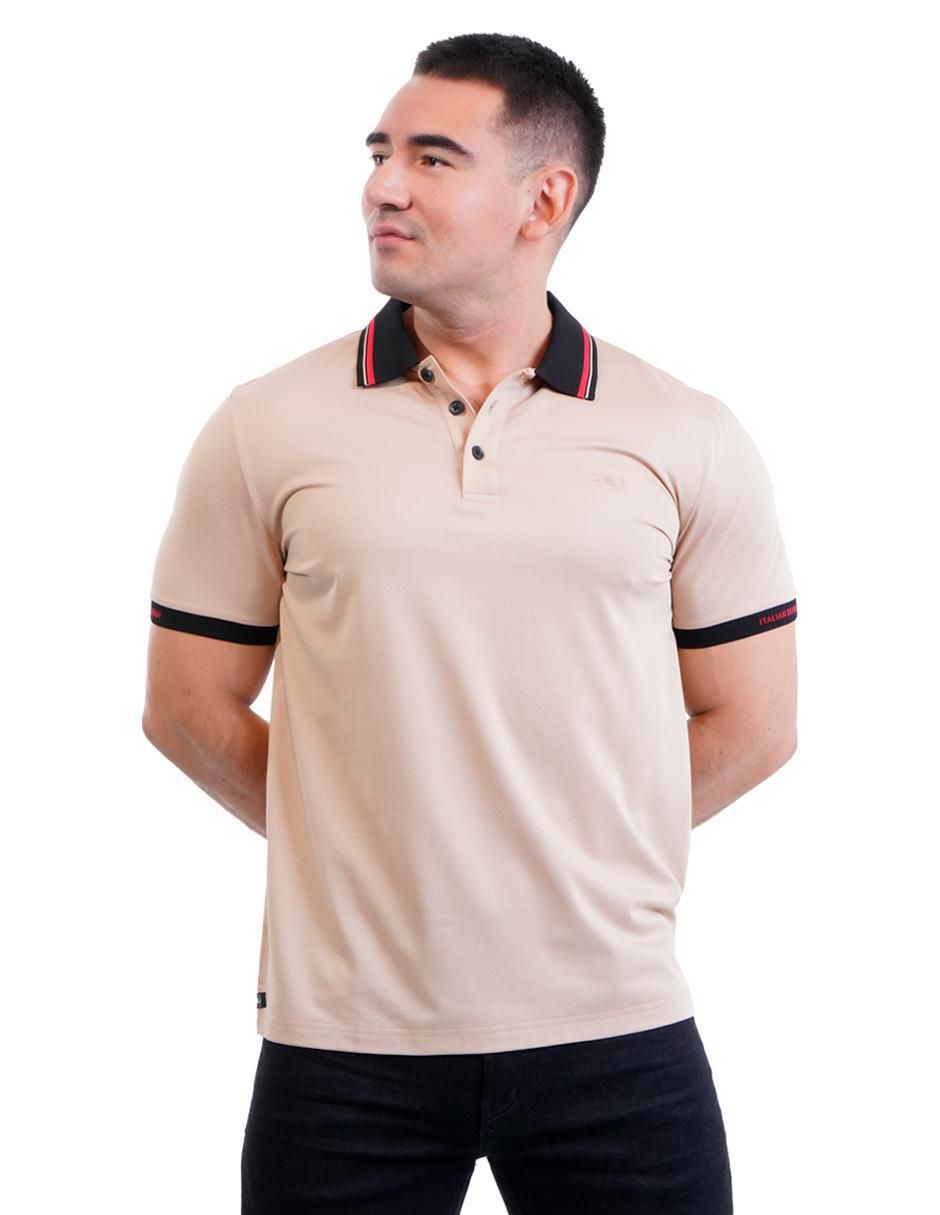 Playera tipo polo 05-3048BE para hombre