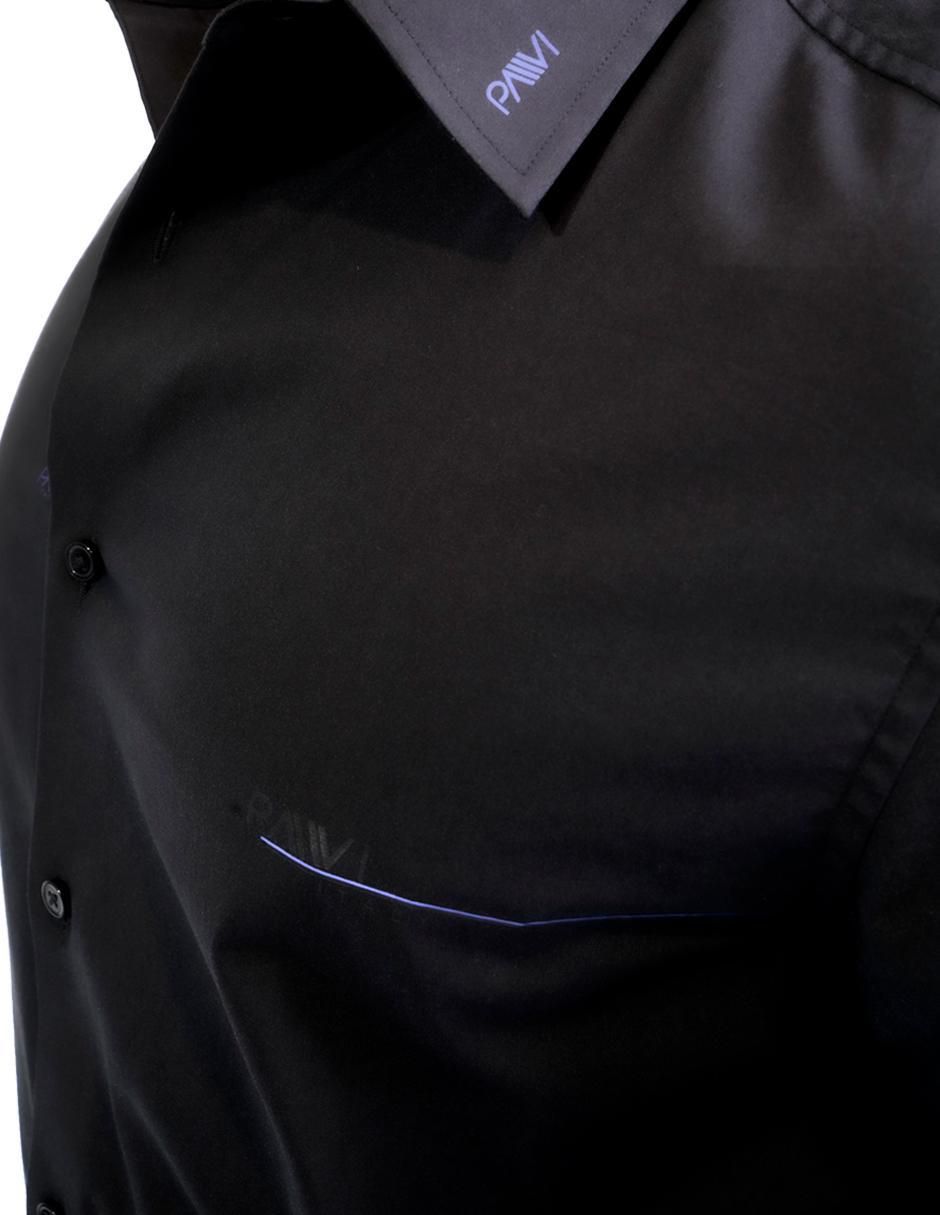 Camisa casual de algodón manga larga para hombre 2