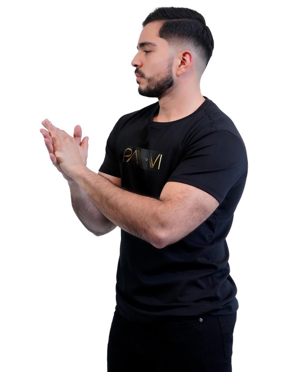 Playera cuello redondo para hombre 2