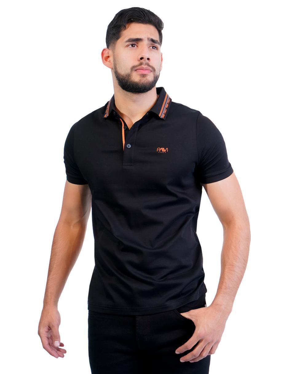 Playera tipo polo 05-3036N para hombre