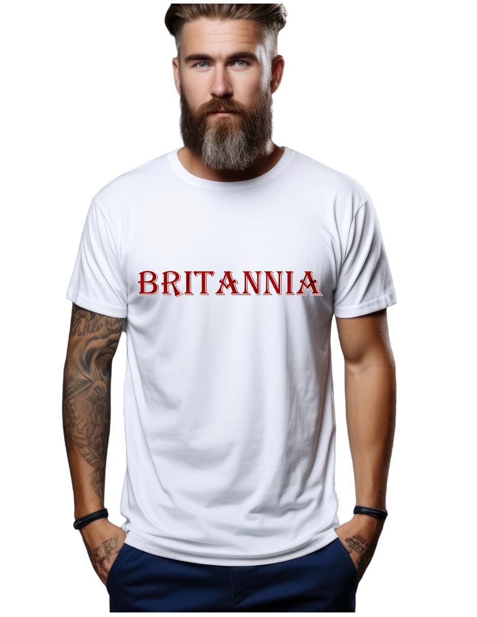 Playera Gran Bretaña cuello redondo para hombre