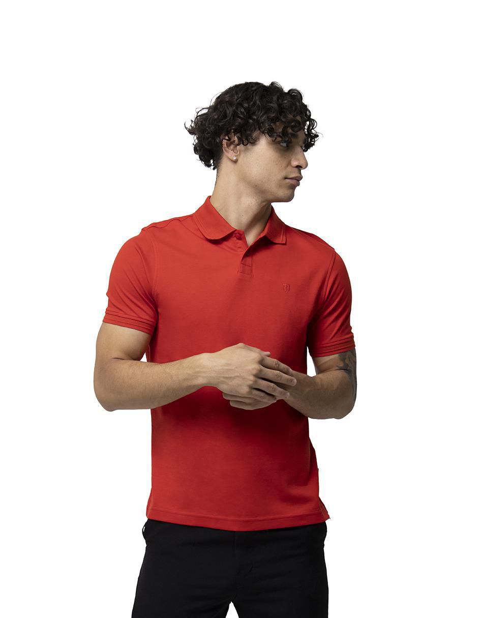Playera tipo polo Colección Bolonia para hombre