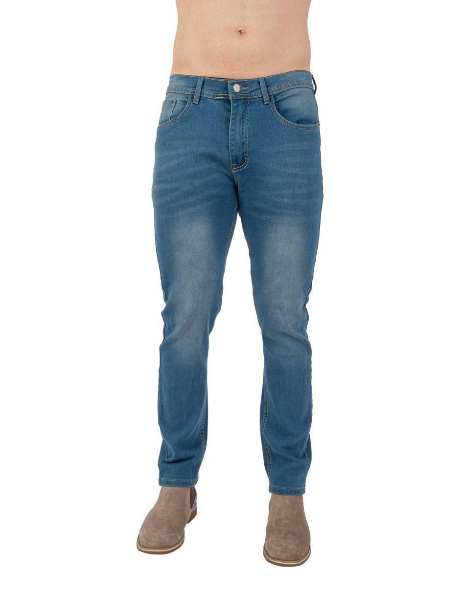 Jeans skinny deslavado para hombre Jeans skinny deslavado para hombre