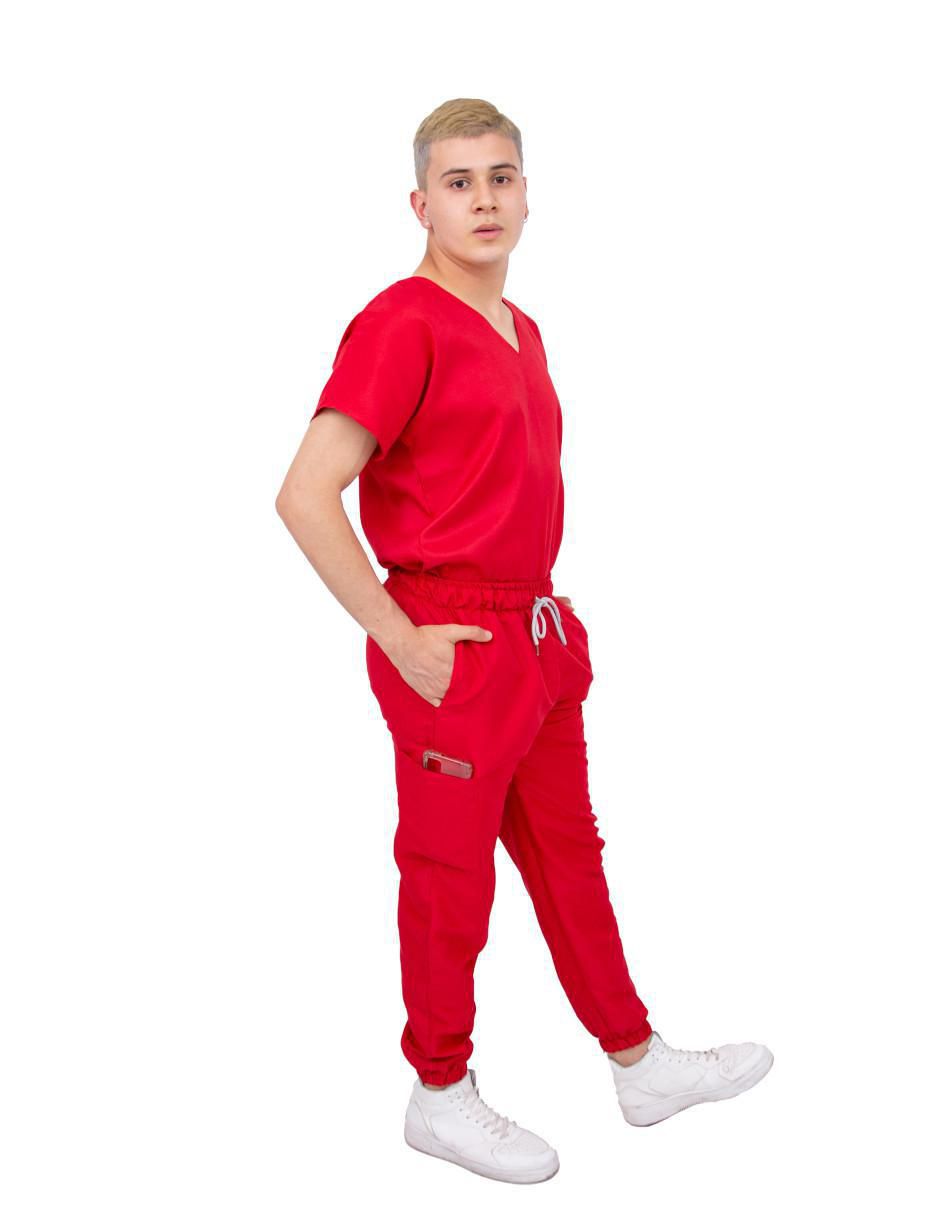 Uniforme estilo ajustado para hombre 4