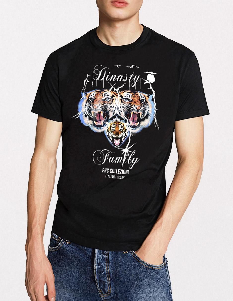 Playera Dinasty cuello redondo para hombre