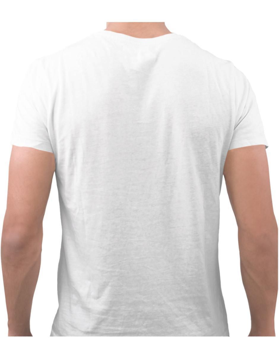 Playera Namasté Flor de loto Espiritual cuello redondo para hombre 4