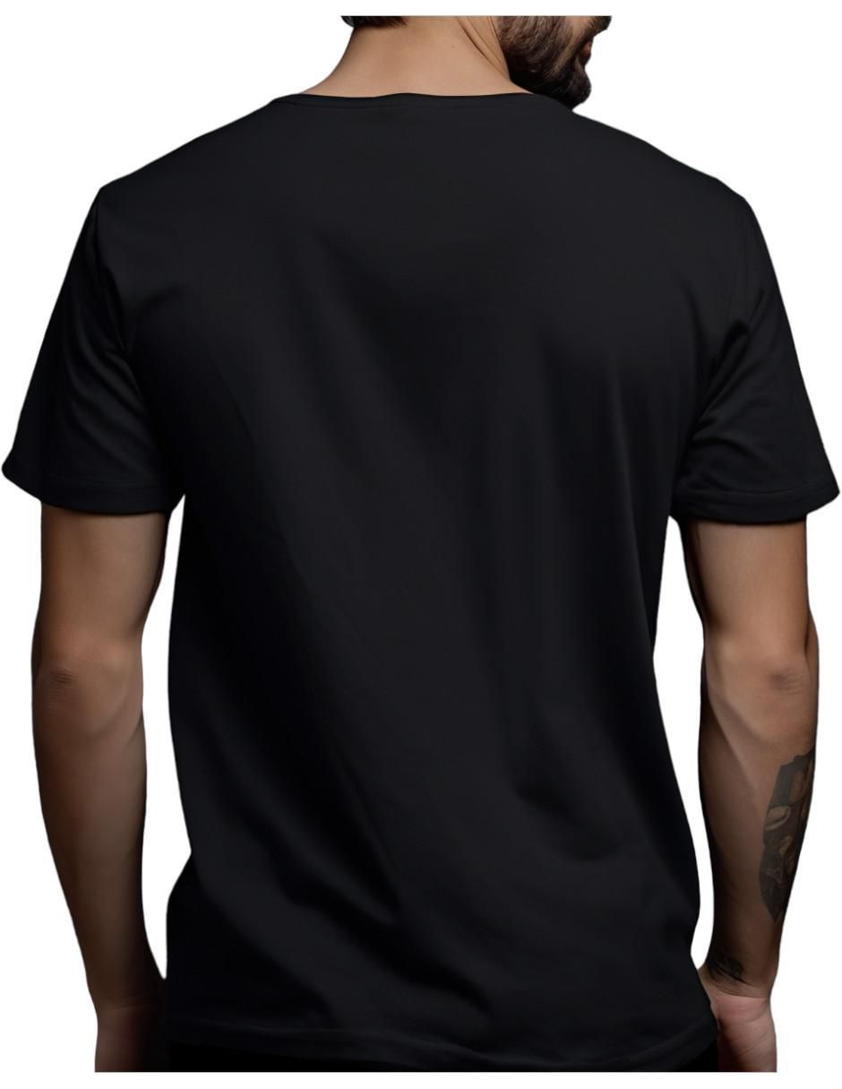 Playera Marëvnyk Alta Gama Vitruvian Man Da Vinci cuello redondo para hombre