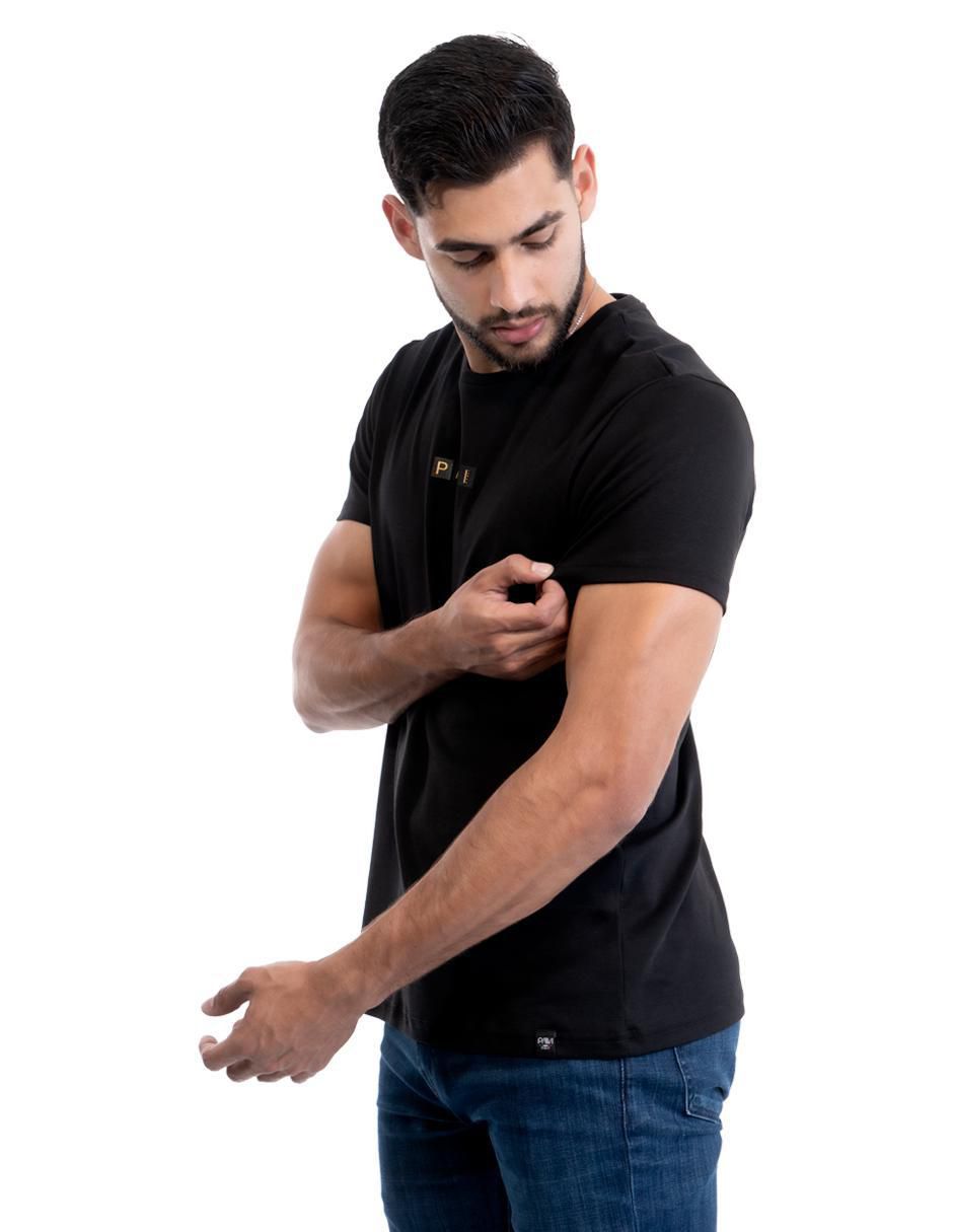 Playera cuello redondo para hombre 4