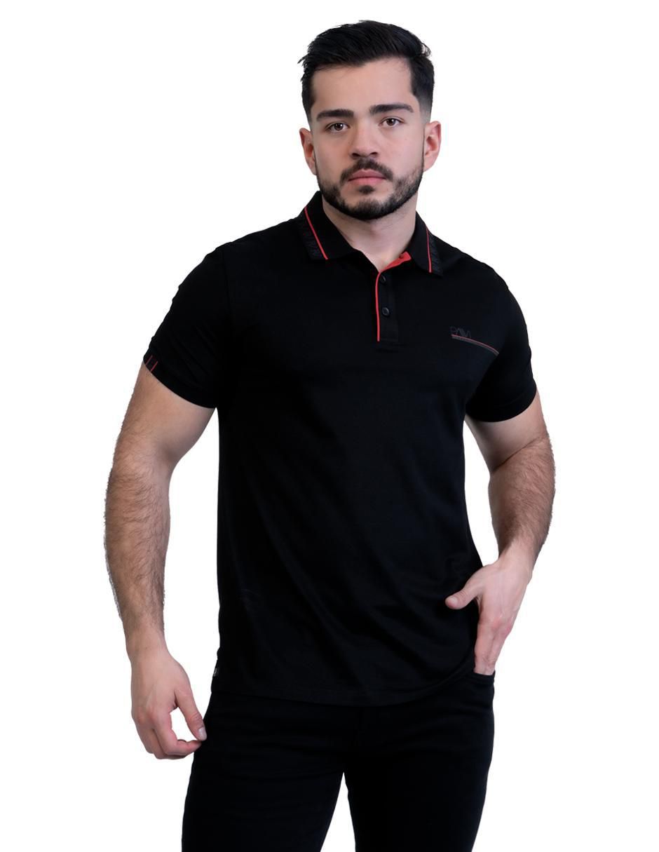 Playera tipo polo 05-3056N para hombre