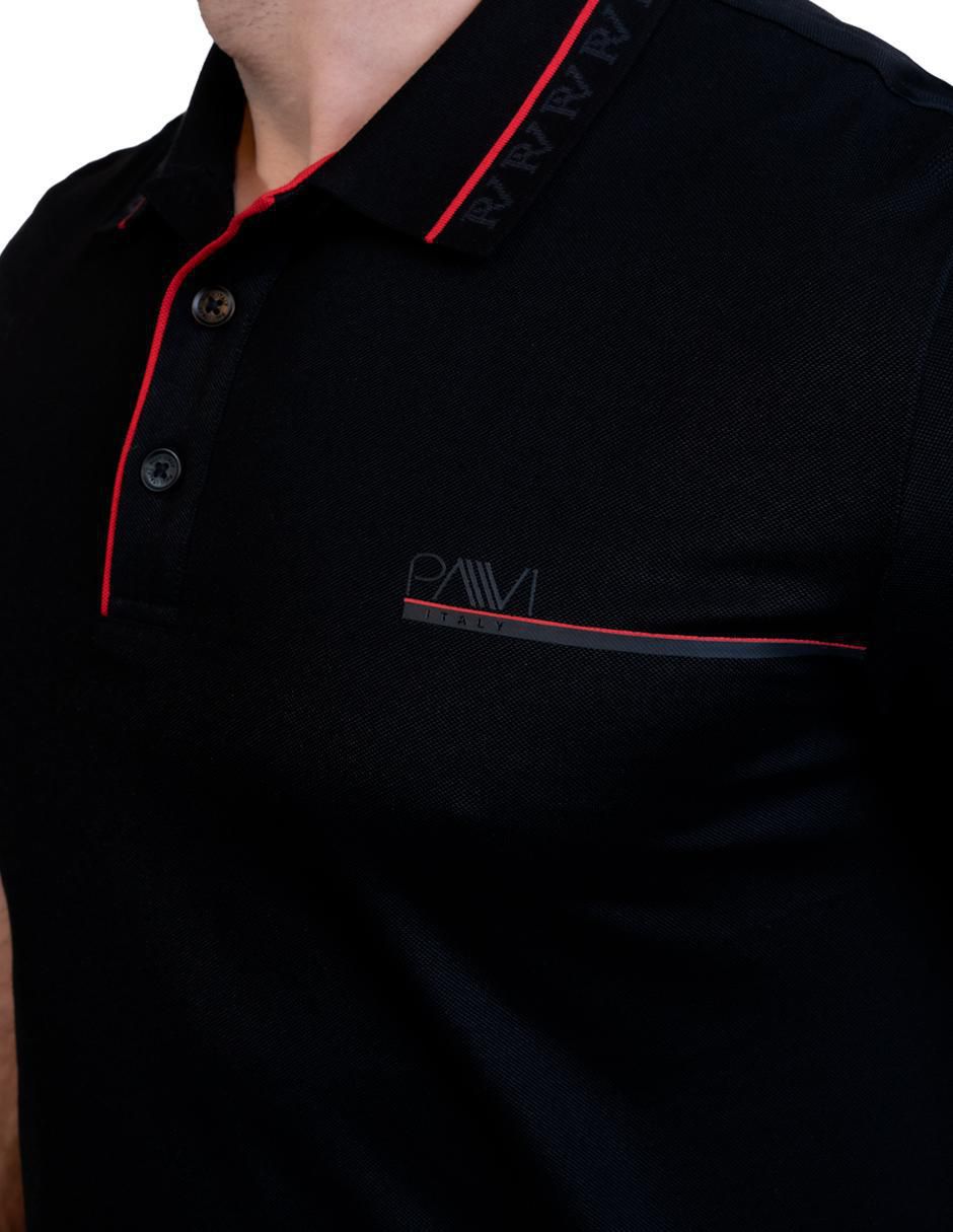 Playera tipo polo 05-3056N para hombre 2