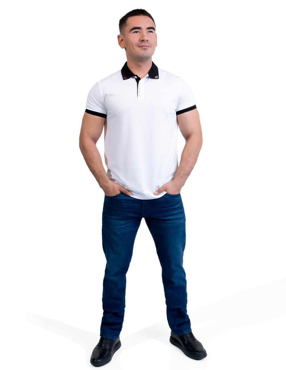 Playera tipo polo 05-3050B para hombre 5