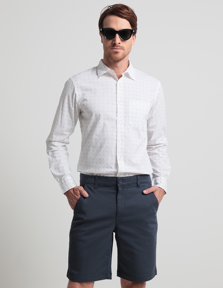 Bermuda de algodón para hombre 1
