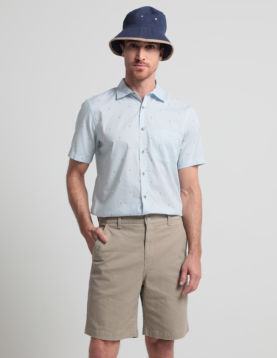 Bermuda de algodón para hombre 1