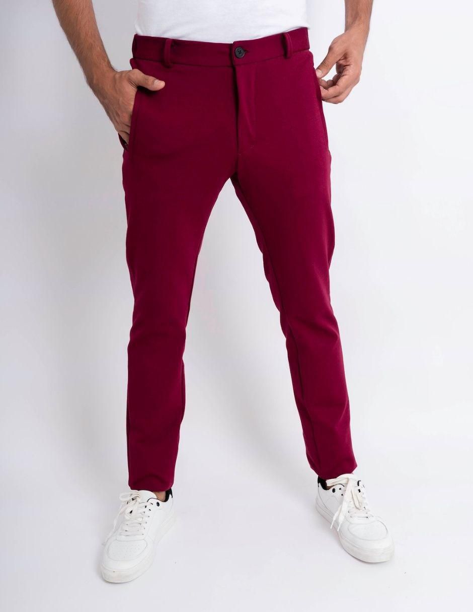 Pantalón business casual jogger slim para hombre Pantalón business casual jogger slim para hombre