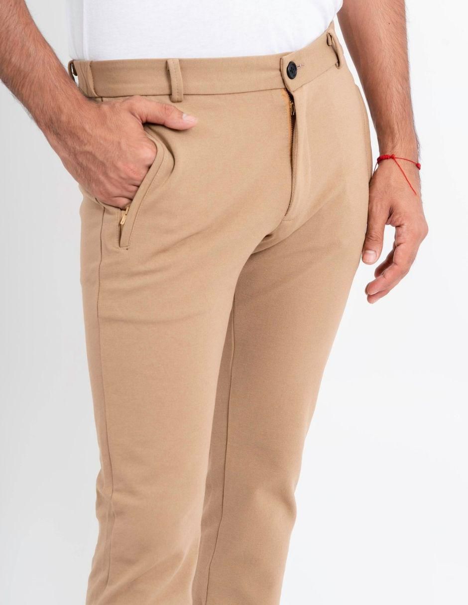 Pantalón business casual jogger slim para hombre 2