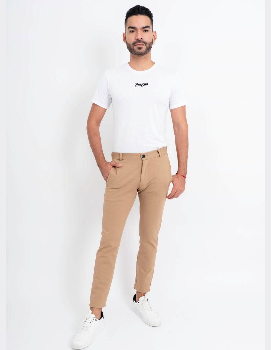 Pantalón business casual jogger slim para hombre 3