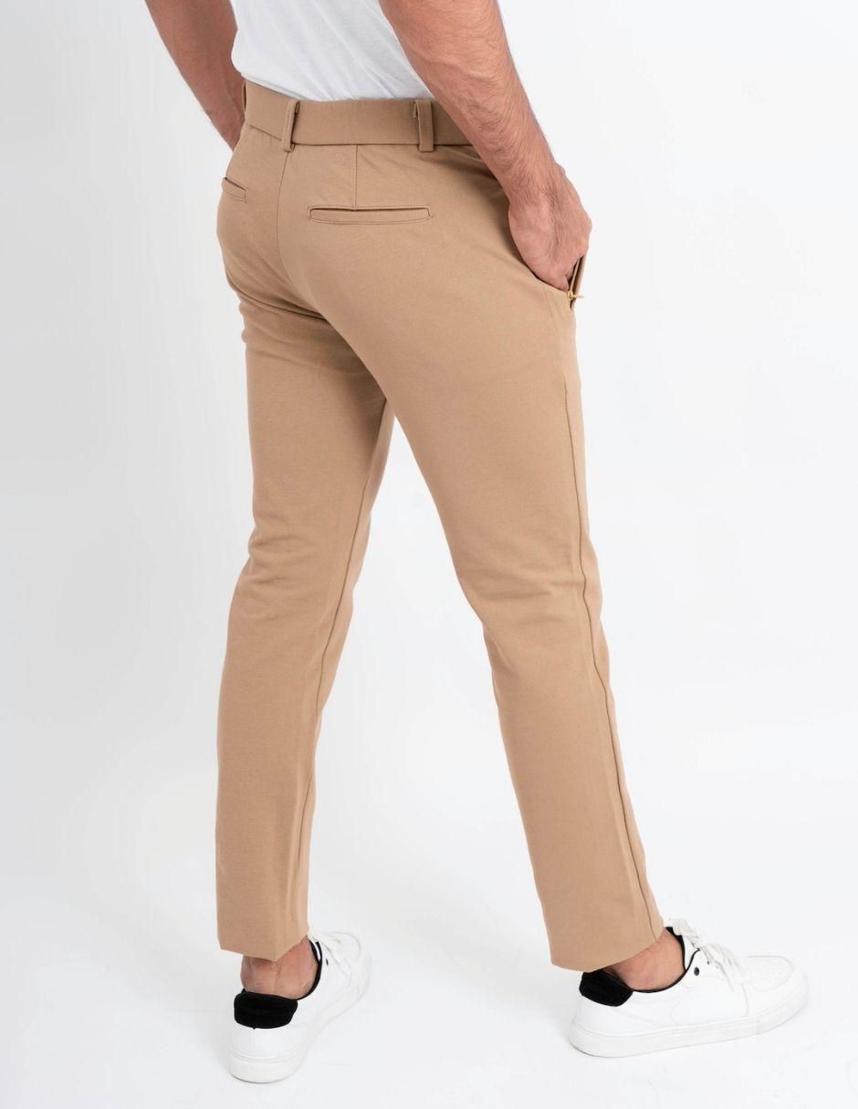 Pantalón business casual jogger slim para hombre 4
