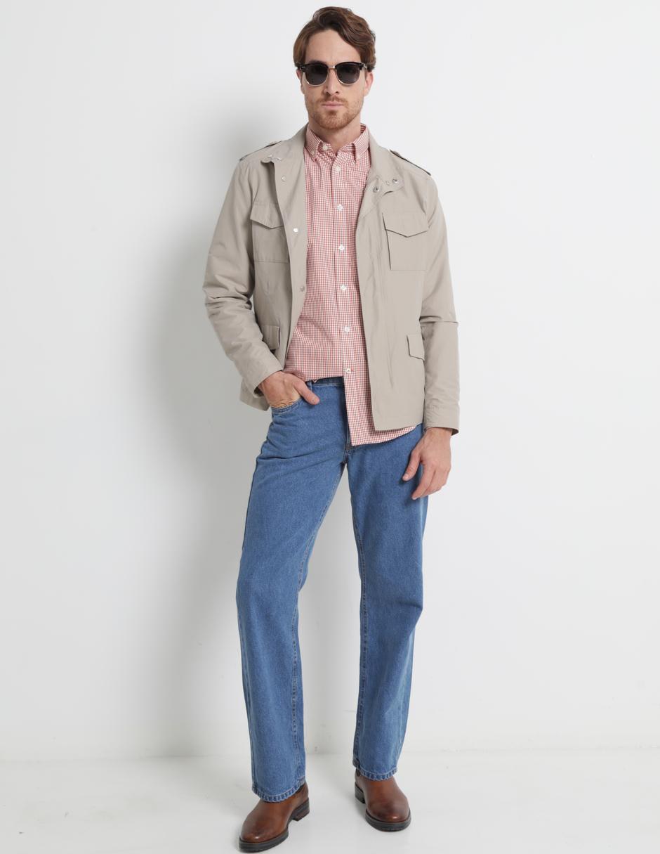 Camisa casual de algodón manga larga para hombre 3