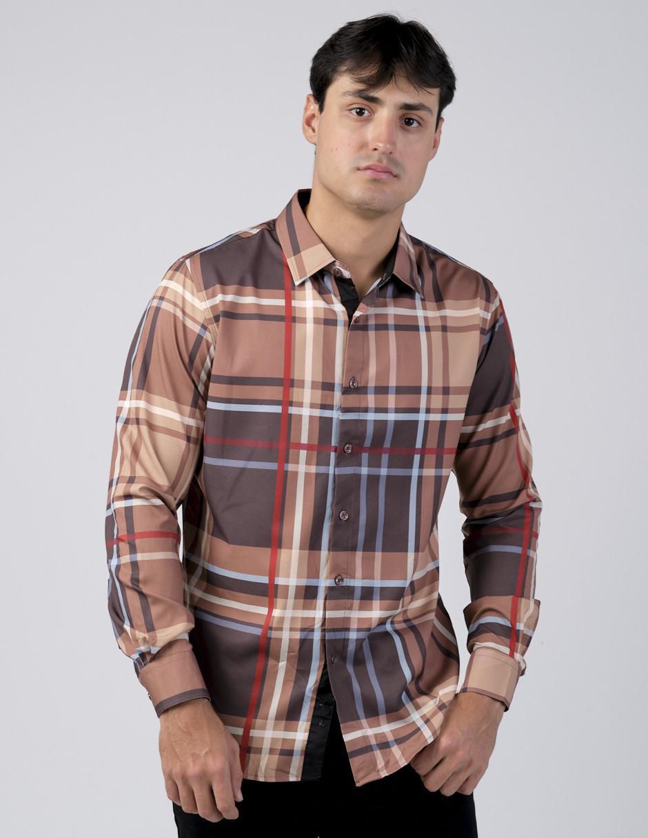 Camisa casual manga larga para hombre Camisa casual manga larga para hombre