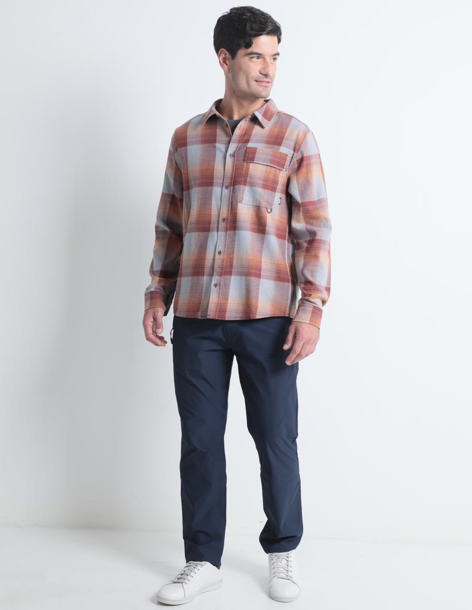Camisa casual de algodón manga larga para hombre 3