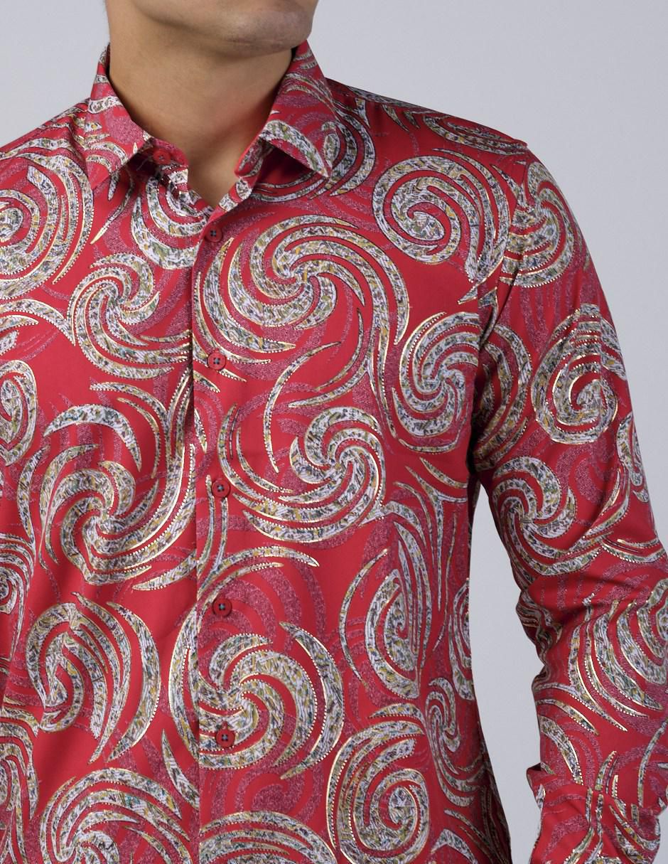 "camisa/sobrecamisa" casual benziny "de" (si aplica) poliéster "manga" larga "para hombre"