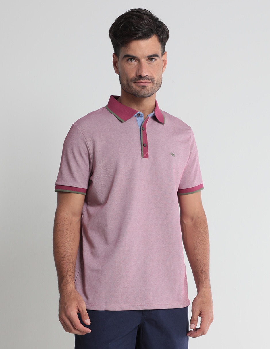 Playera tipo polo Ferrioni para hombre