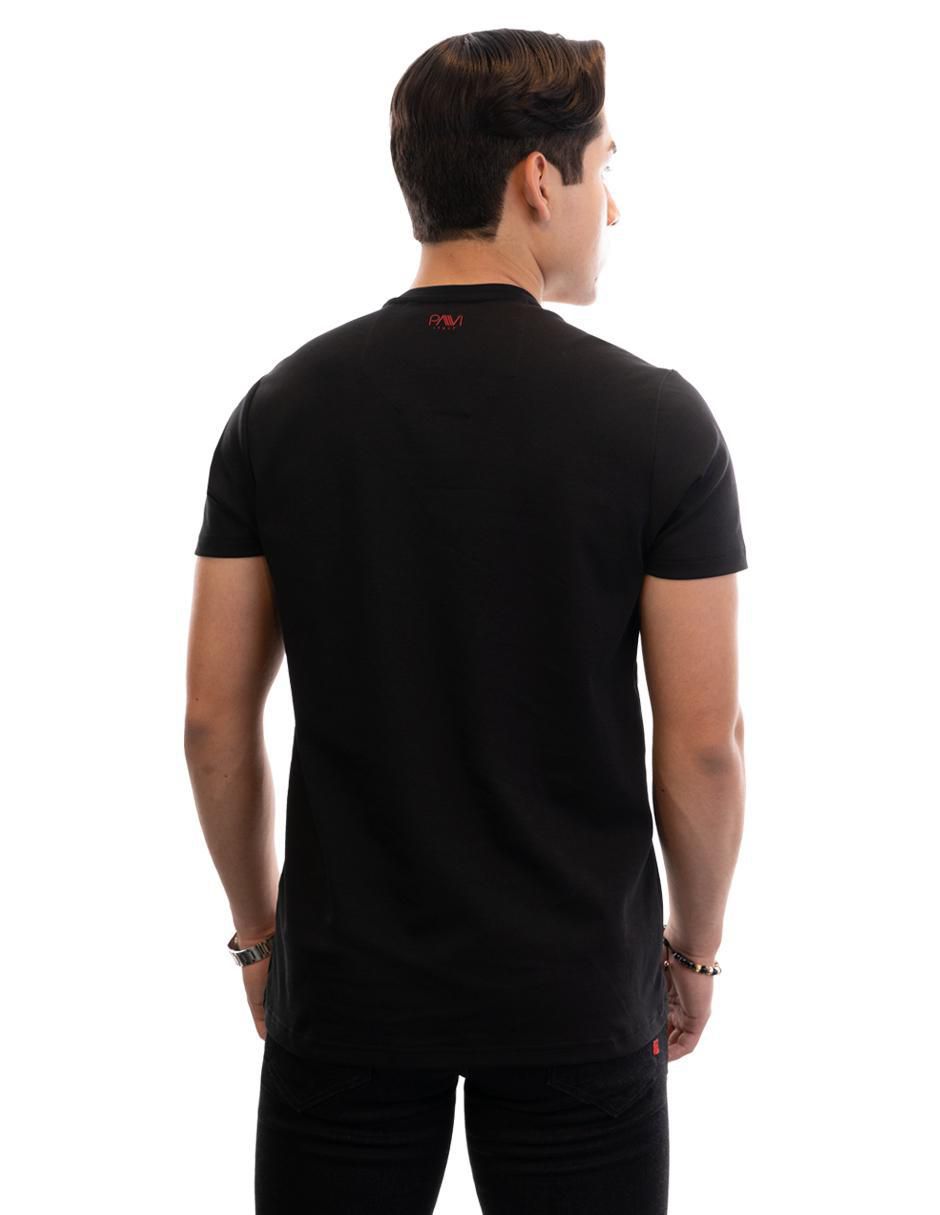 Playera cuello redondo para hombre 4