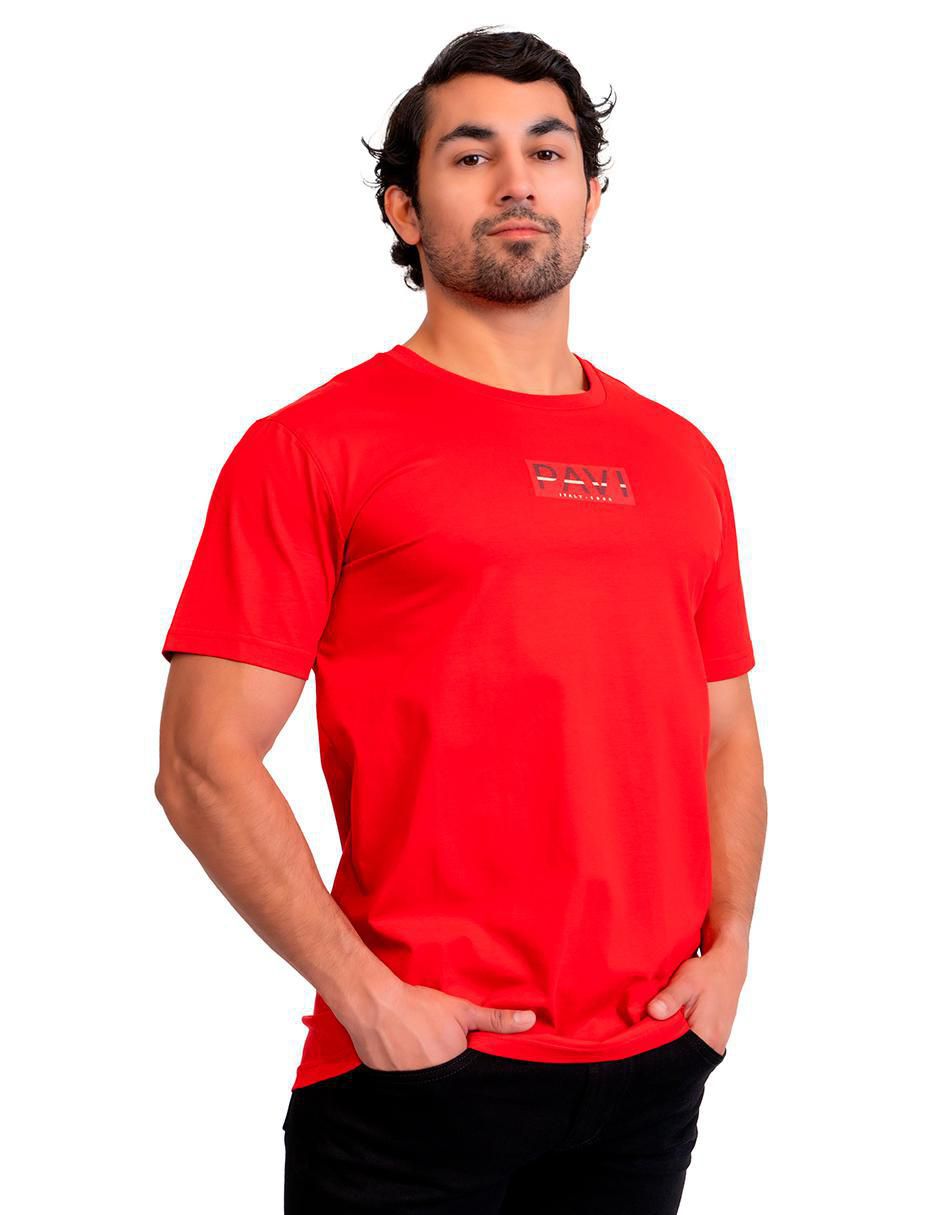 Playera cuello redondo para hombre