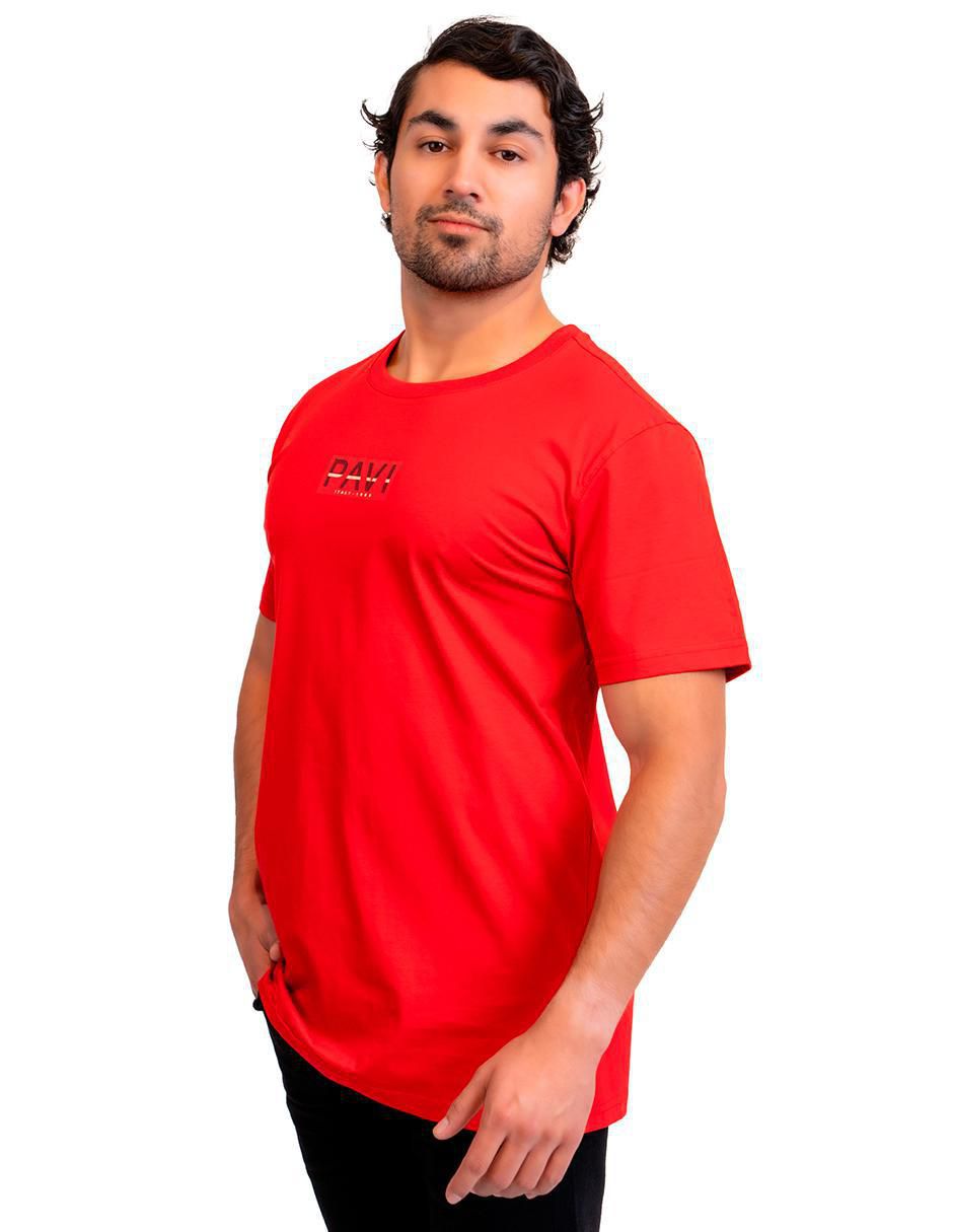Playera cuello redondo para hombre 2