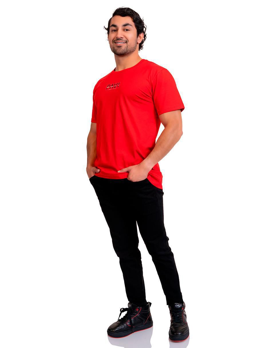 Playera cuello redondo para hombre 4