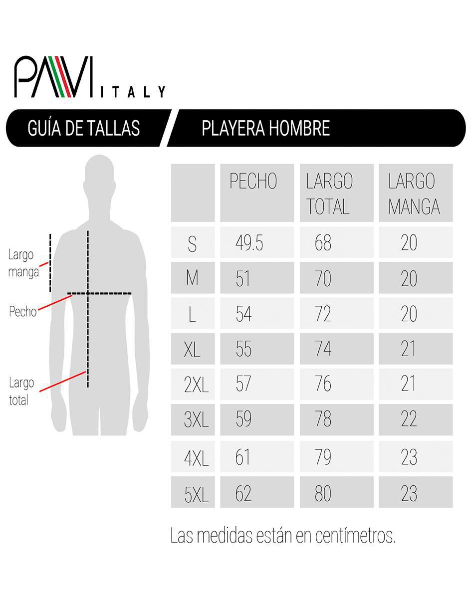 Playera cuello redondo para hombre 5