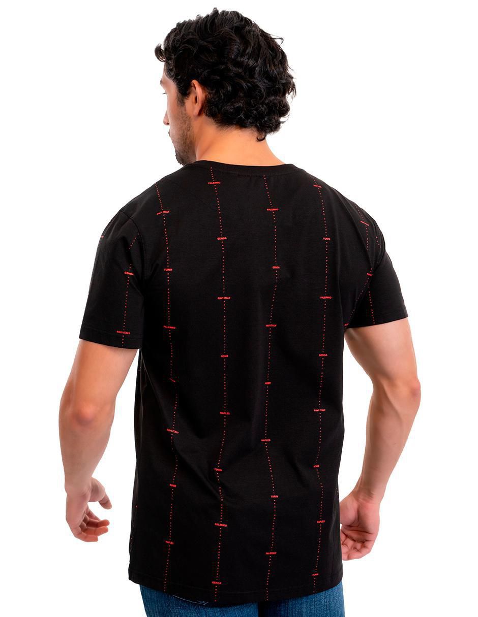 Playera cuello redondo para hombre 3