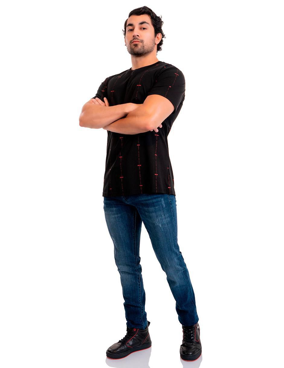 Playera cuello redondo para hombre 4
