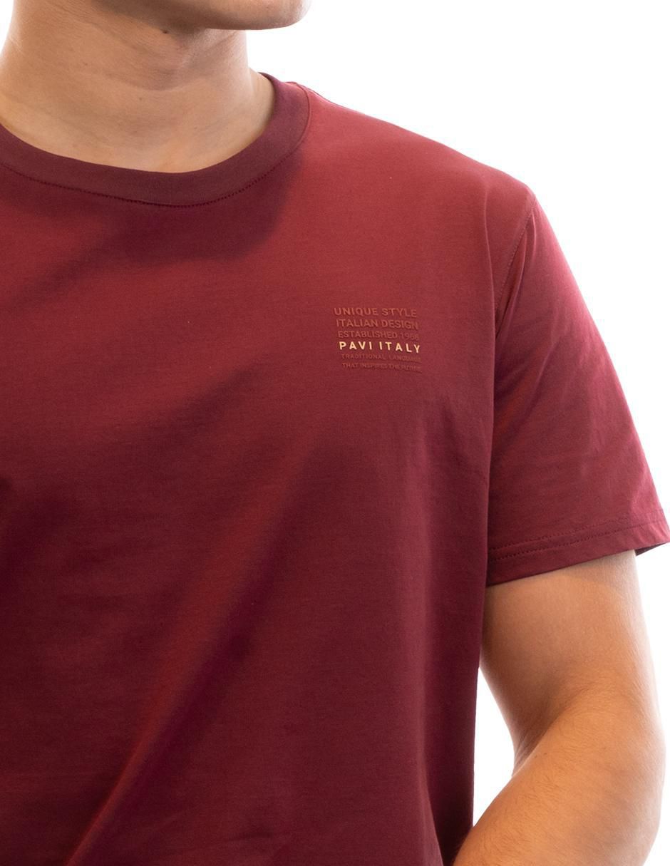 Playera cuello redondo para hombre 2