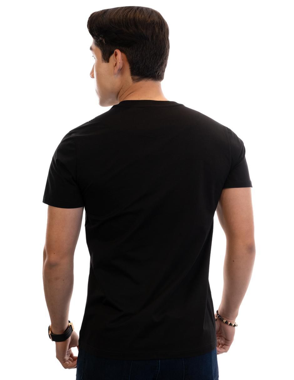 Playera cuello redondo para hombre 4